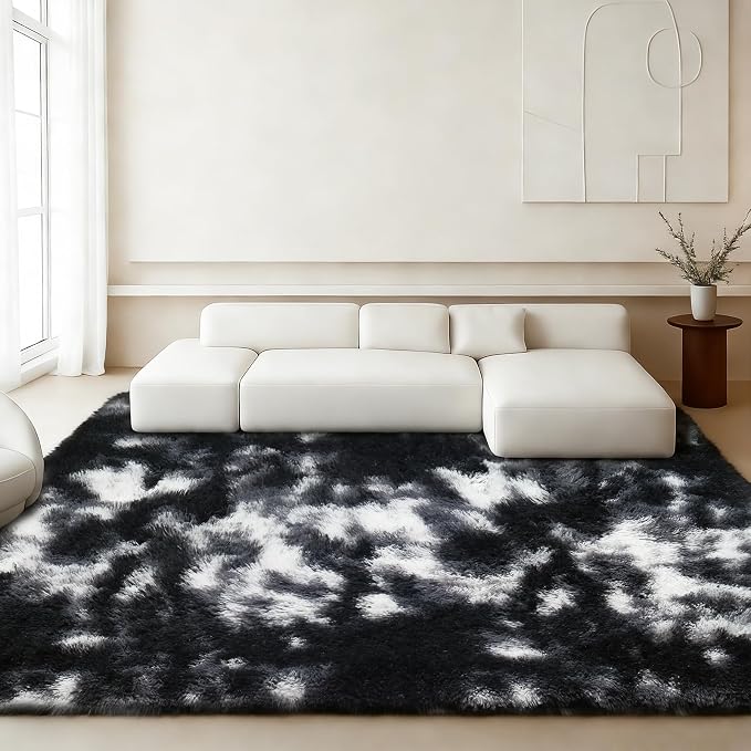 8x10 Area Rugs Living Room, Non-Slip Upgraded Indoor Thick Soft Rug, Modern - Image 5