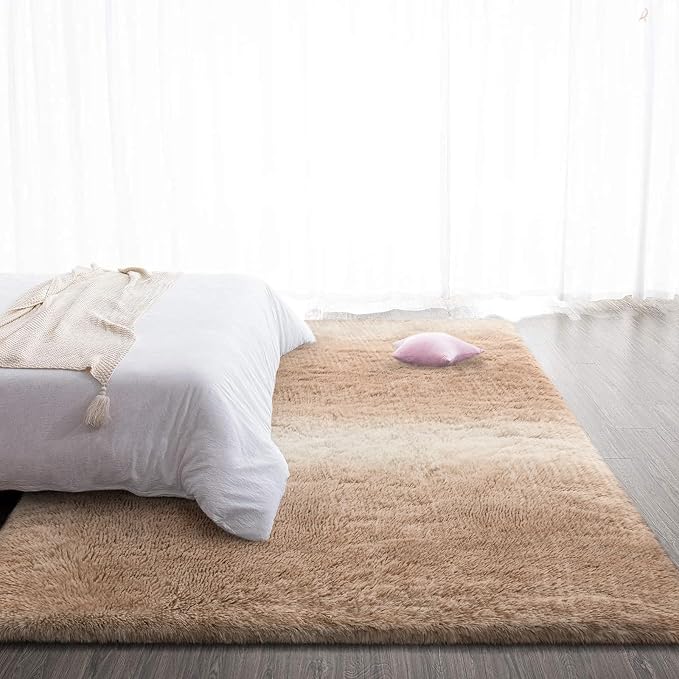 TWINNIS Super Soft Shaggy Rugs Fluffy Carpets, 6x9 Feet, Indoor Modern Plush - Image 5