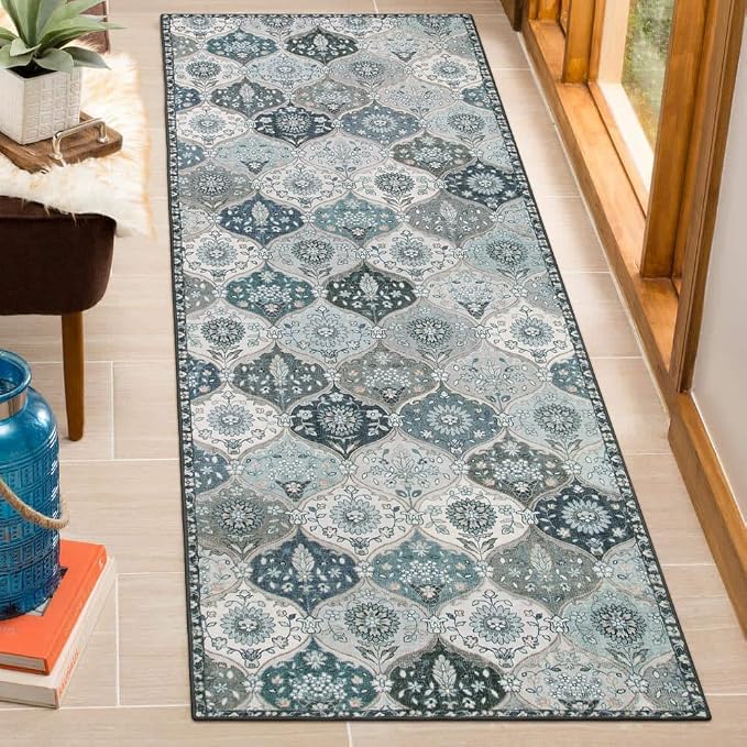 Lahome Moroccan Trellis Washable Runner Rug, 2x6 Runners - Image 6