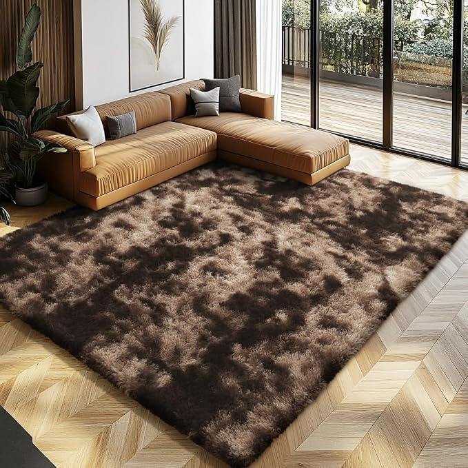 10x14 Large Area Rugs for Living Room Bedroom, Big Shag Rug for Bedroom Dorm by Boshengya