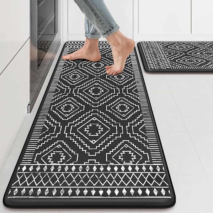 KIMODE Anti Fatigue Kitchen Mat, Kitchen mats by StayinComfortCookwithJoy