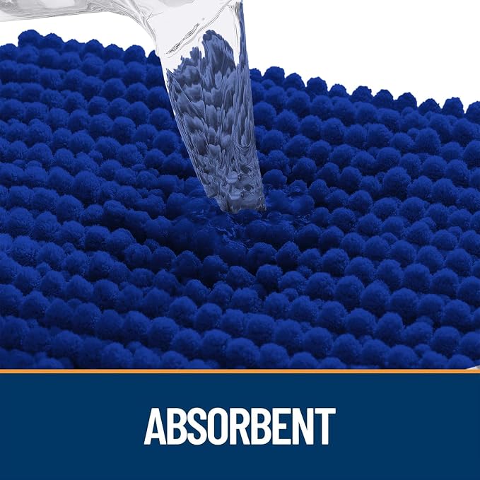 OLANLY Dog Door Mat for Muddy Paws 44x24, Ultra Absorbent Chenille Mud Doormat - Image 4