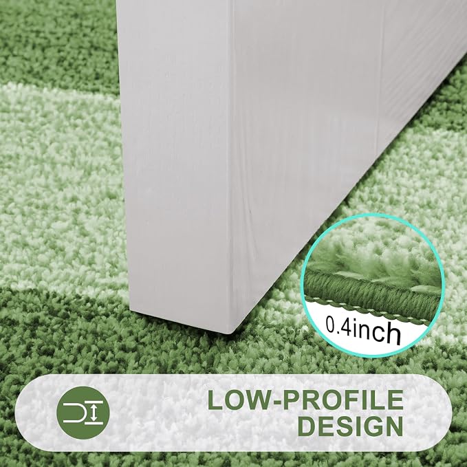 Kitinjoy Indoor Outdoor Door Mat, 34x21 Non-Slip Absorbent Dirt Trapper - Image 4