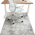 48"x72" Office Chair Mat for Hardwood Tile Floor, Under Desk Carpet Protector by BESBLEE