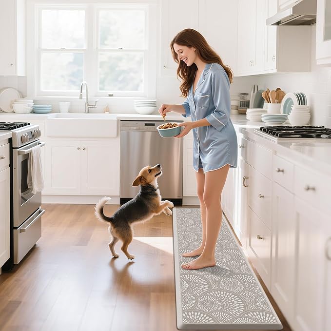 Mattitude Kitchen Mat, 17.3x60in Heavy Duty Ergonomic Comfort Foam Standing - Image 3