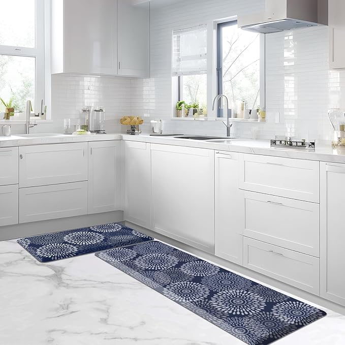 LuxStep Kitchen Mats for Floor, 0.47 inch Thicker Cushioned Rug Anti-Fatigue - Image 2