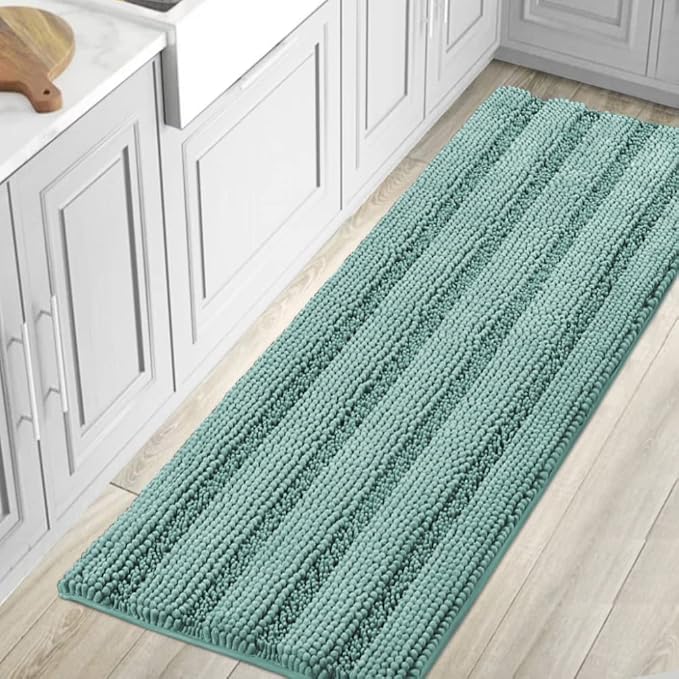 H.VERSAILTEX Bathroom Rugs Bath Mat Runner Rug Non Slip Kitchen Rug Extra Long by HVERSAILTEX