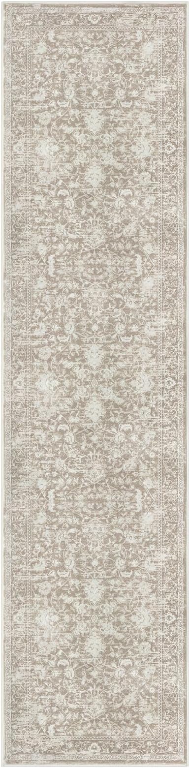 KILOCOCO Hallway Runner 2x8 Rug Runner Printed Vintage Floral Washable Kitchen - Image 9
