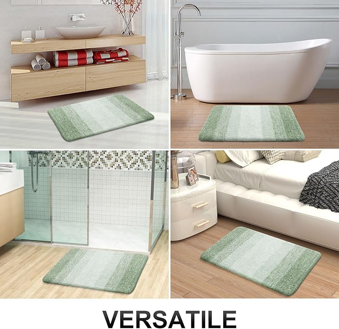 OLANLY Bathroom Runner Rugs Mat 47x17, Extra Soft Absorbent Microfiber Bath Rugs - Image 6