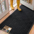 GORILLA GRIP 100% Waterproof All-Season WeatherMAX Doormat, US Designed Natural by GorillaGrip