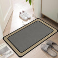 Ultra Thin Door Mat Indoor Entrance, 1/10 in Thin Door Mats by LYGLIGH