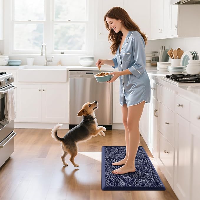 Mattitude Kitchen Mat, 17.3x28in Heavy Duty Ergonomic Comfort Foam Standing - Image 7