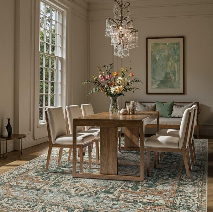 Rugxara 8x10 Area Rugs for Living Room Bedroom, Large Washable Rug, Non Slip & - Image 5