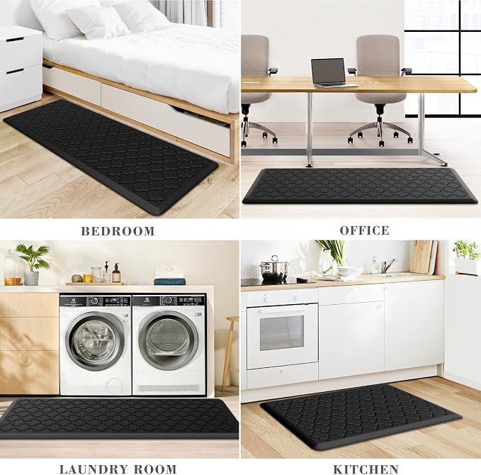 Kitchen Mat Cushioned Anti-Fatigue Floor Mat Water Resistant Non-Skid Kitchen - Image 7