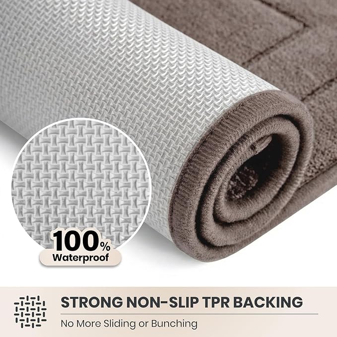 PURRUGS Dirt Trapping Door Mat 20" x 31.5", Non-Slip/Skid Machine Washable - Image 5