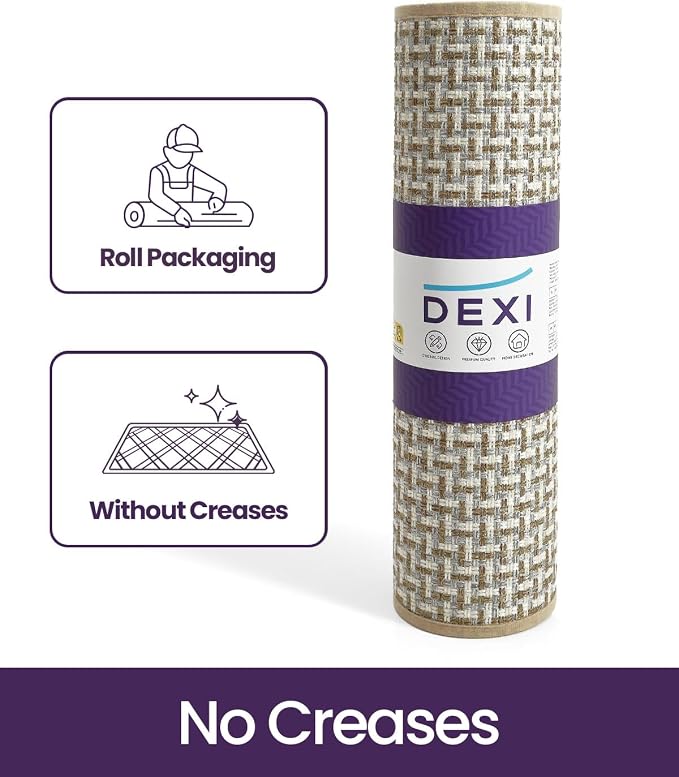 DEXI Ultra Thin Door Mat Indoor Entrance 32x48, Non Slip Rubber Backed Entryway - Image 9