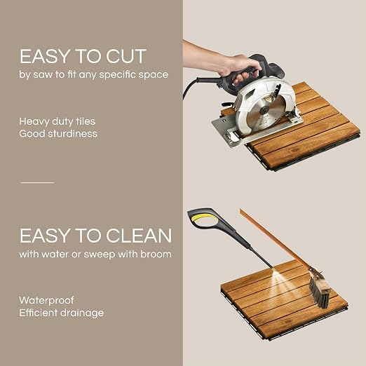 THYOI Premium Deck Tiles, Patio Flooring - Image 6