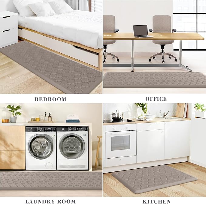 Kitchen Mat Cushioned Anti-Fatigue Floor Mat Water Resistant Non-Skid Kitchen - Image 7