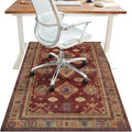 48"x60" Office Chair Mat for Hardwood Tile Floor, Under Desk Carpet Protector by BESBLEE