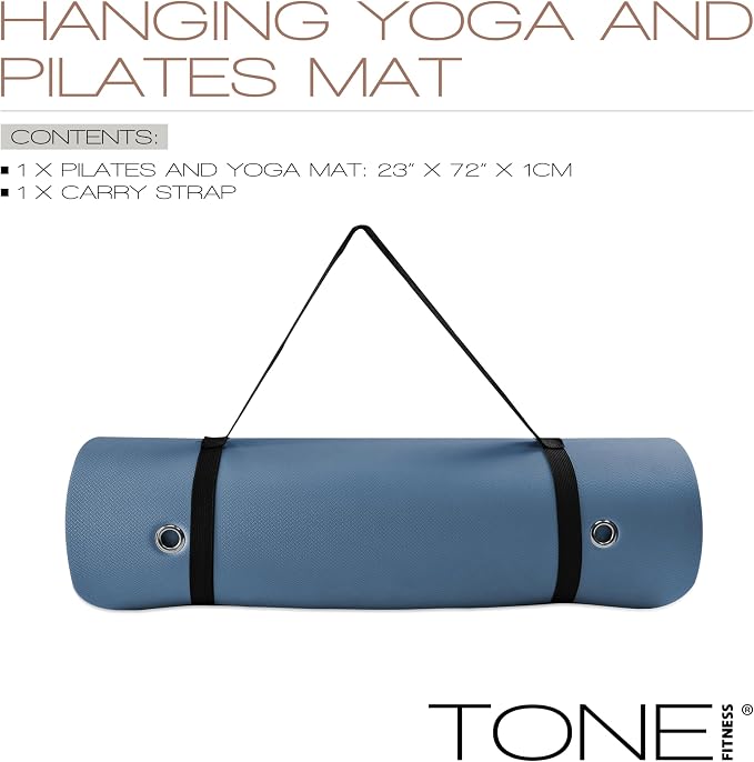 TONE Fitness Hanging Yoga Mat, Pilates Mat, Exercise Mat - Image 3
