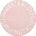 Topotdor Round Kids Play Rug Alphabet Nursery Area Rug Extra Large Soft by Topotdor