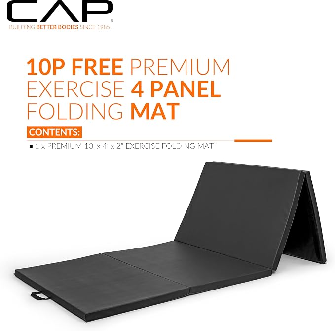 CAP Barbell All Purpose Folding Anti Tear Exercise Training Aerobic Fitness Gym - Image 2