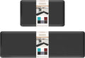HappyTrends 2 PCS Kitchen Mat Cushioned Anti-Fatigue Floor Mat, Heavy Duty by HappyTrends