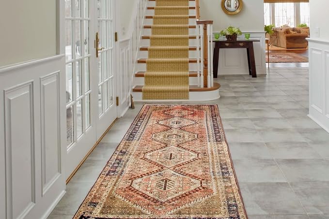 Clear Carpet Runner, USA Made, 44 Inch Round, 2mm Thick Cleated Vinyl, Carpet - Image 7