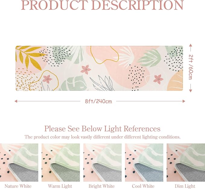Lahome Washable Rug 2x8 - Image 2