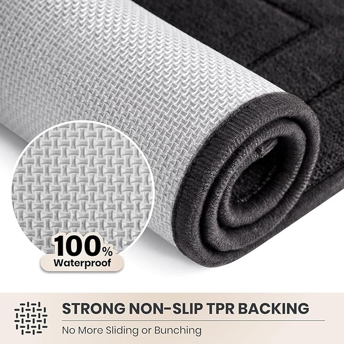 PURRUGS Dirt Trapping Door Mat 32" x 47", Non-Slip/Skid Machine Washable - Image 5