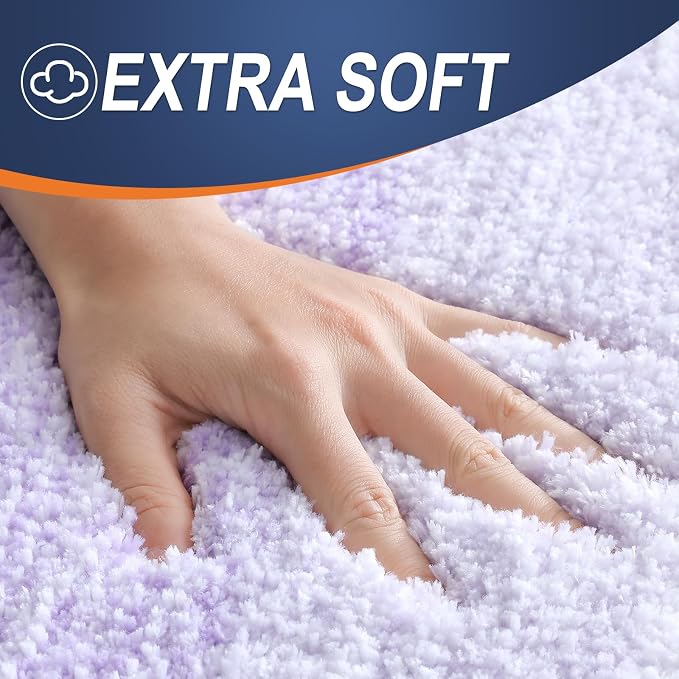 OLANLY Large Bathroom Rugs Mat 40x24, Extra Soft Absorbent Microfiber Bath Rug - Image 3