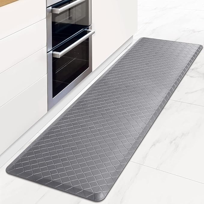 HappyTrends Kitchen Mat Cushioned Anti-Fatigue Floor Mat, Thick Waterproof by HappyTrends