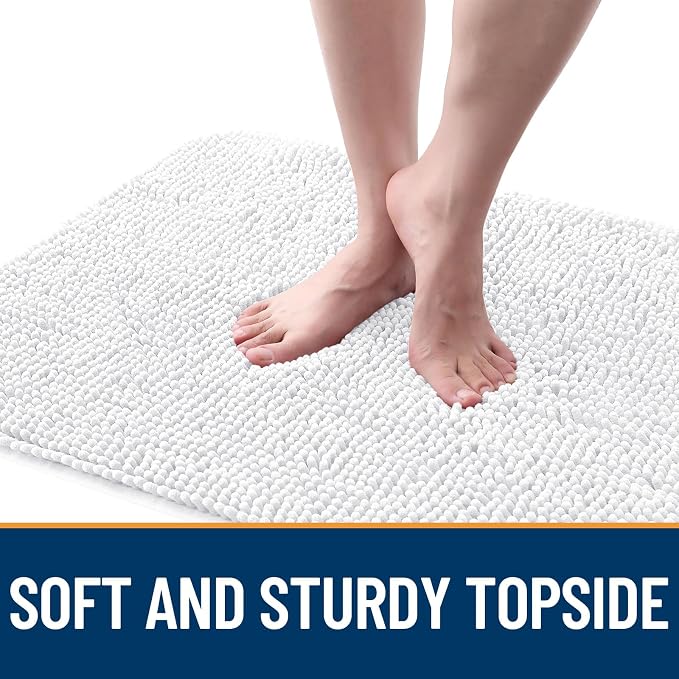 OLANLY Dog Door Mat for Muddy Paws 70x35, Absorbs Moisture and Dirt, Absorbent - Image 4