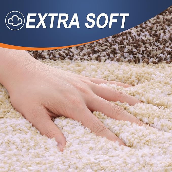OLANLY Bathroom Runner Rugs Mat 59x24, Extra Soft Absorbent Microfiber Bath Rugs - Image 2