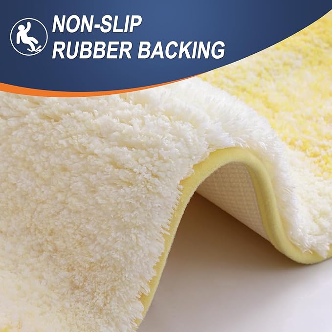 OLANLY Bathroom Runner Rugs Mat 44x24, Extra Soft Absorbent Microfiber Bath Rugs - Image 4