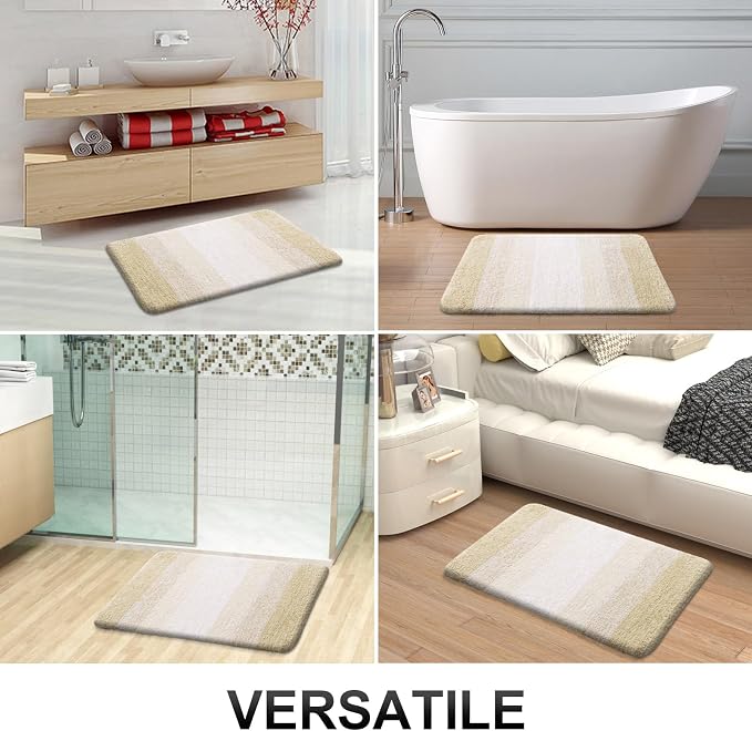 OLANLY Large Bathroom Rugs Mat 54x24, Extra Soft Absorbent Microfiber Bath Rugs - Image 6
