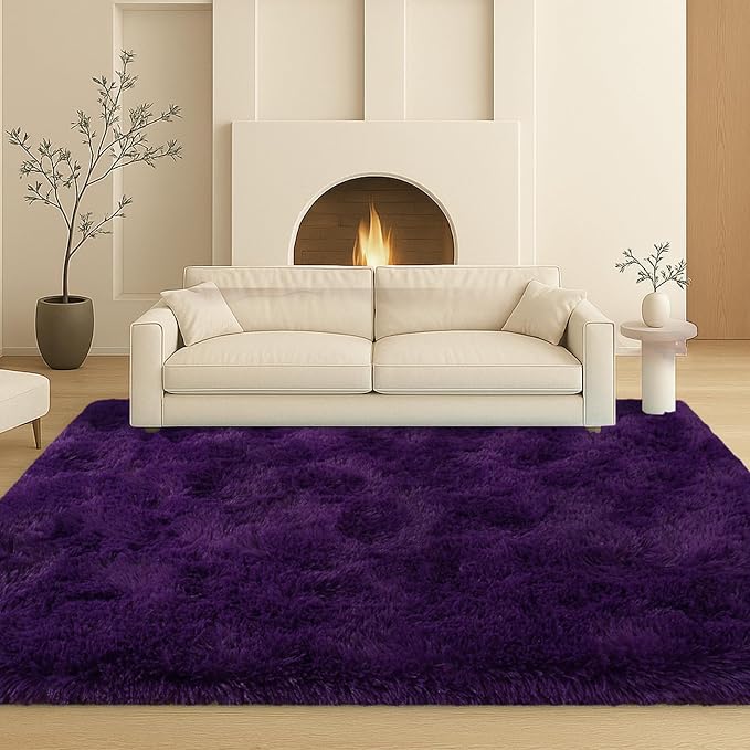 8x10 Area Rugs Living Room, Non-Slip Upgraded Indoor Thick Soft Rug, Modern - Image 8