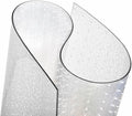 Clear Carpet Runner, USA Made, 27 x 60 Inch, 2mm Thick Cleated Vinyl, Carpet by ExactMade