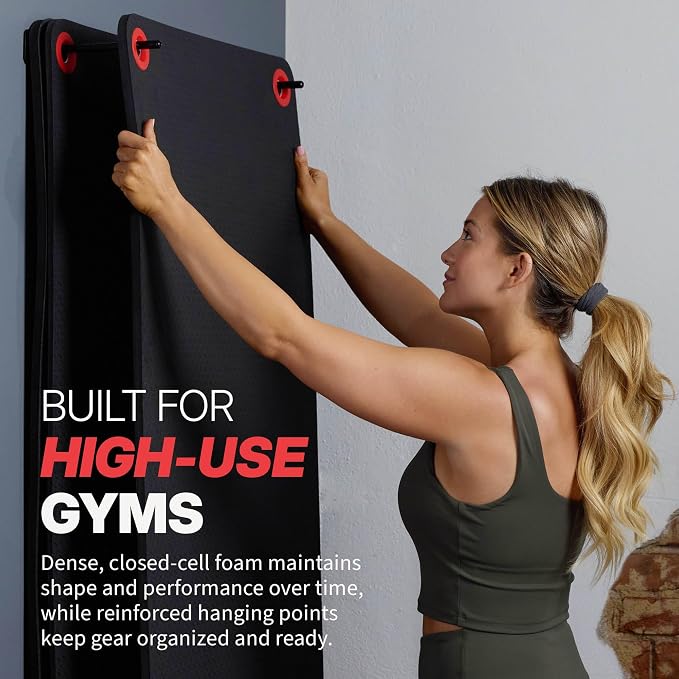 SPRI Hanging Exercise Mats for Gyms, Closed-Cell Foam Yoga & Fitness Mats - Image 2