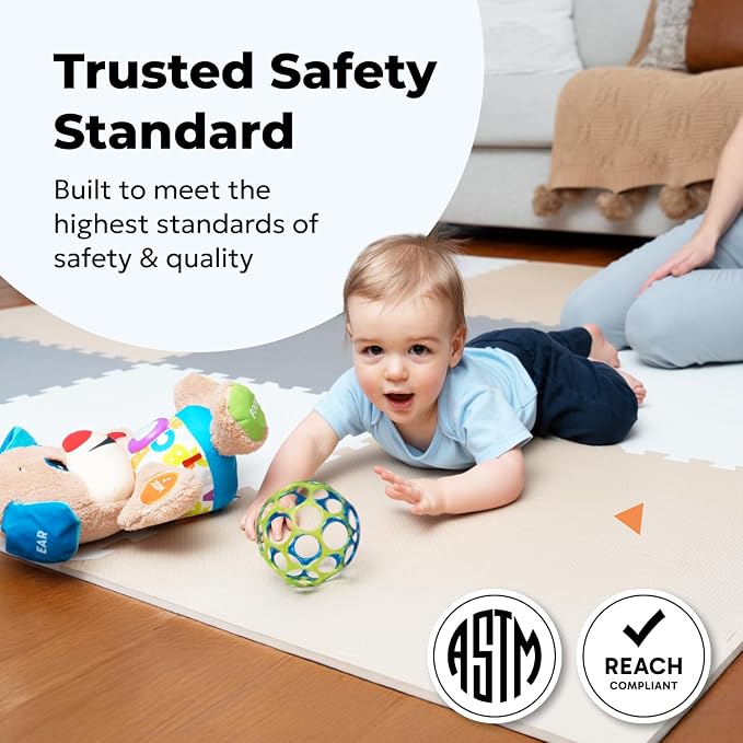 MioTetto Baby Play Mat, Soft Foam Floor Tiles - Image 4