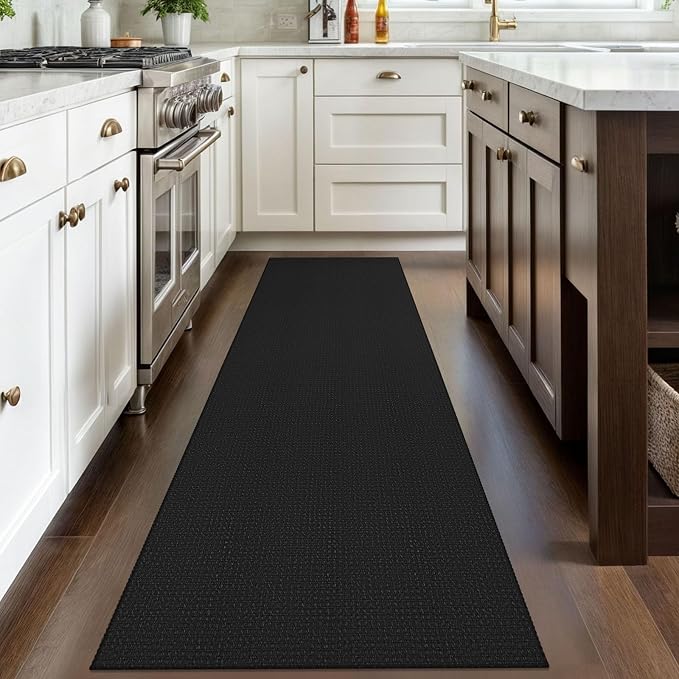 IOHOUZE Washable Runner Rug 2.6x8 Non Slip Rubber Backed Wide Hallway Runner - Image 7