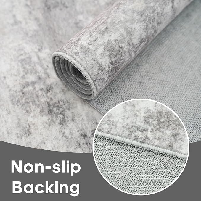 Washable 3x12 Hallway Runner Rug: Washable Non-Slip Carpet - Image 5