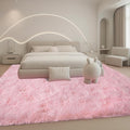 8x10 Area Rugs Living Room, Cute Pink Rug Large Plush Fluffy Bedroom Carpet by Mtandyx
