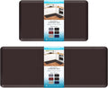 HappyTrends 2 PCS Kitchen Mat Cushioned Anti-Fatigue Floor Mat, Heavy Duty by HappyTrends