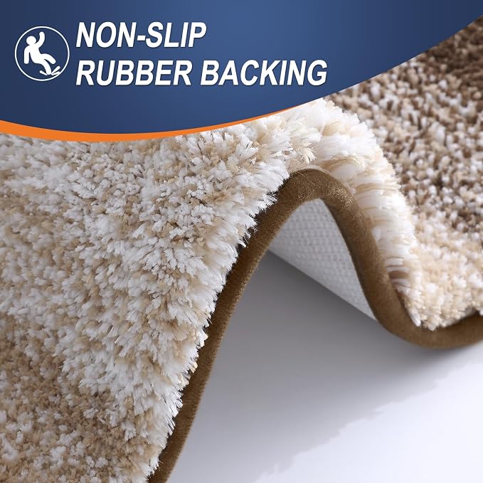 OLANLY Large Bathroom Rugs Mat 50x30, Extra Soft Absorbent Microfiber Bath Rugs - Image 5