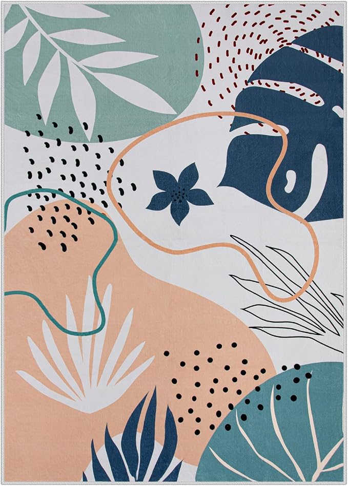 Lahome Machine Washable Rugs 8x10 - Image 3