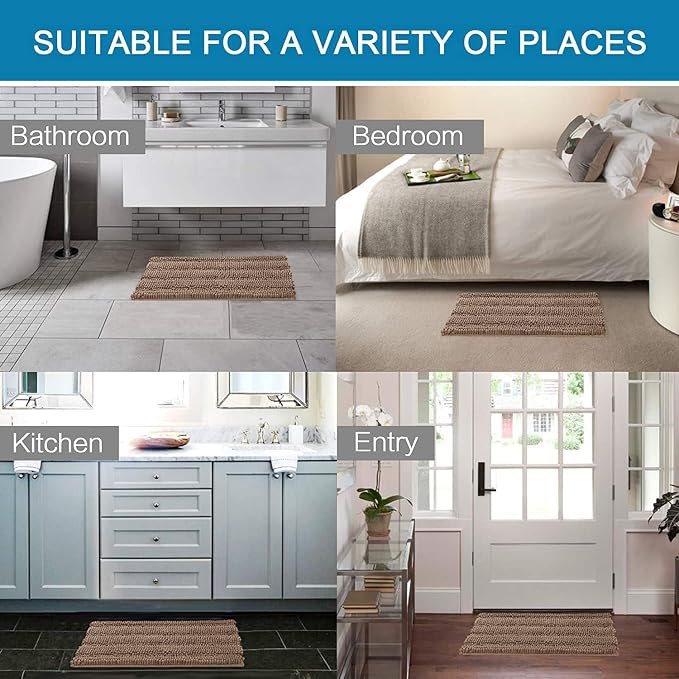 H.VERSAILTEX Bathroom Rugs Bath Rugs - Image 6