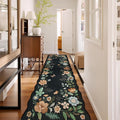 Lahome Floral Hallway Runner Rug Non Slip, Stain Resistan Carpet by Lahome