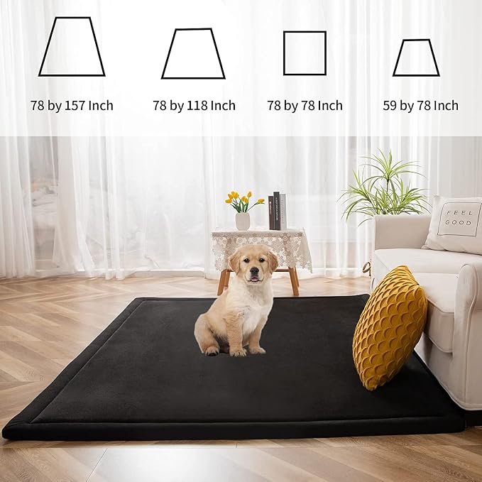 MAXYOYO Play Mat, 1.2" Thick Memory Foam Soft Padded Carpet - Image 7