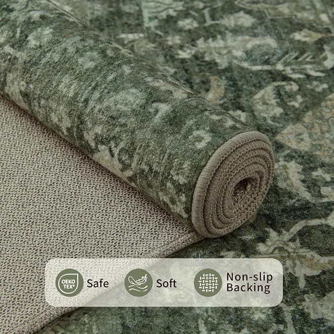 Rugxara Entryway Rug Door Mat, Washable Samll 2x3 Rug, Non Slip Area Rugs - Image 4